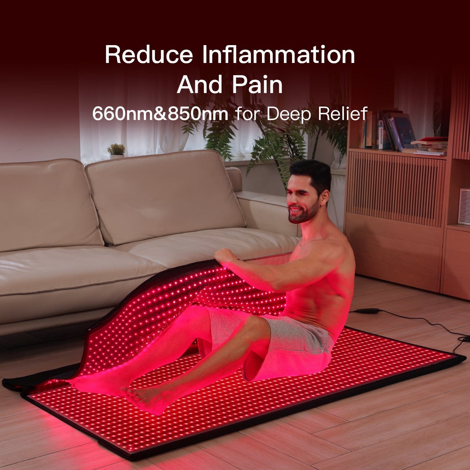 Glow-Red™ Infrared Light Therapy Bag by Glow Red™ offering portable pain relief and enhanced healing through advanced infrared technology.