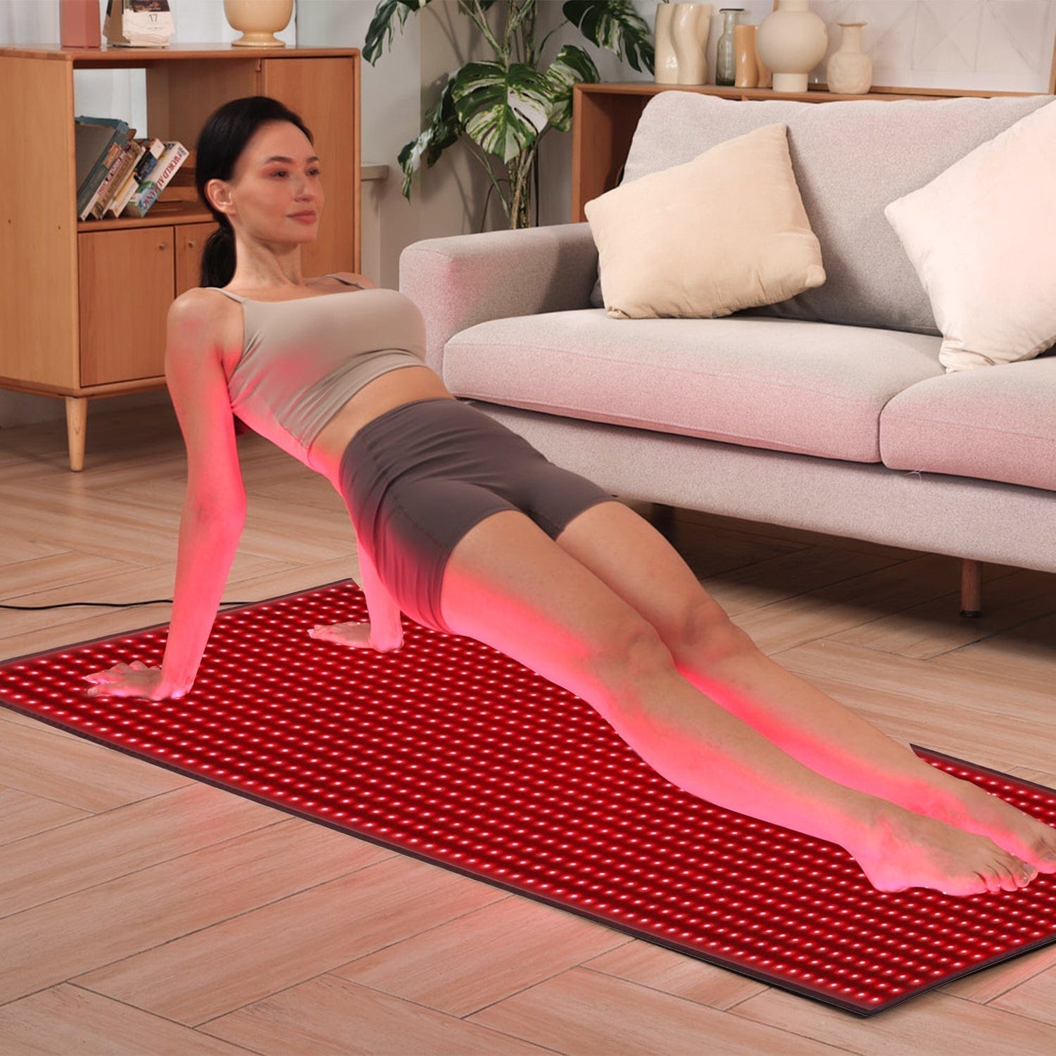 Glow-Red™ Infrared Light Therapy Mat by Glow Red™ offering natural pain relief, improved circulation, and enhanced recovery with advanced infrared technology.