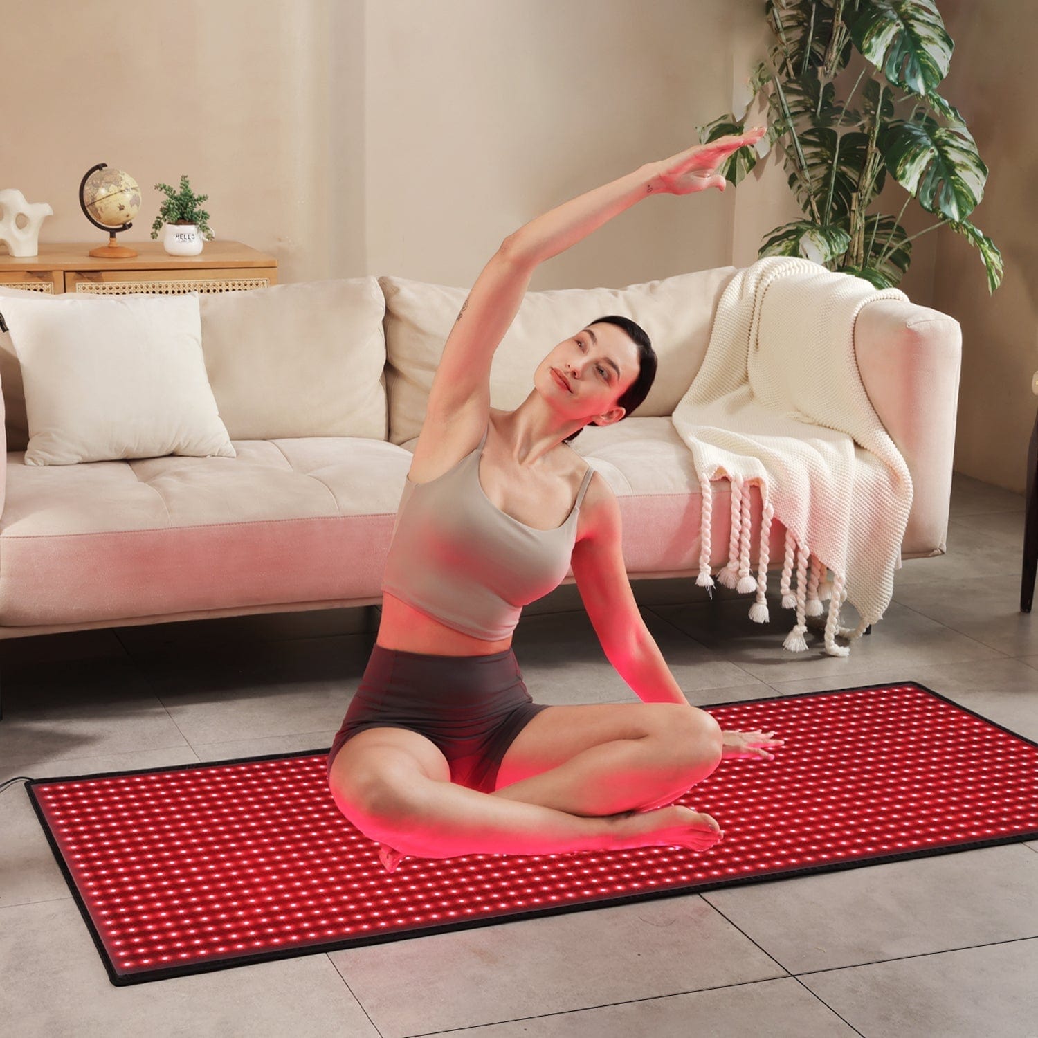 Glow-Red™ Infrared Light Therapy Mat by Glow Red™ offering natural pain relief, improved circulation, and enhanced recovery with advanced infrared technology.