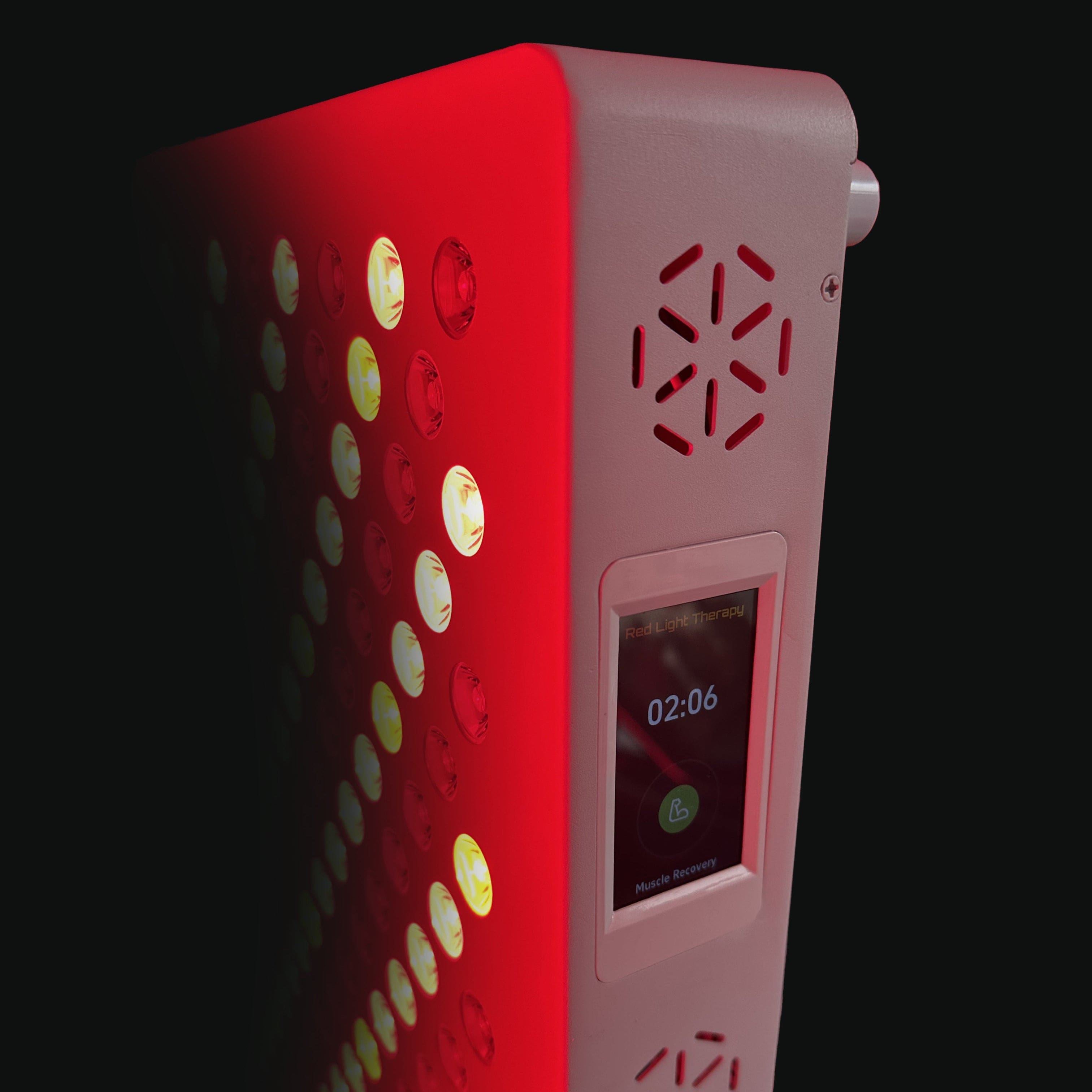 Glow-Red™ Red Light Digital Panel for skin therapy and wellness.