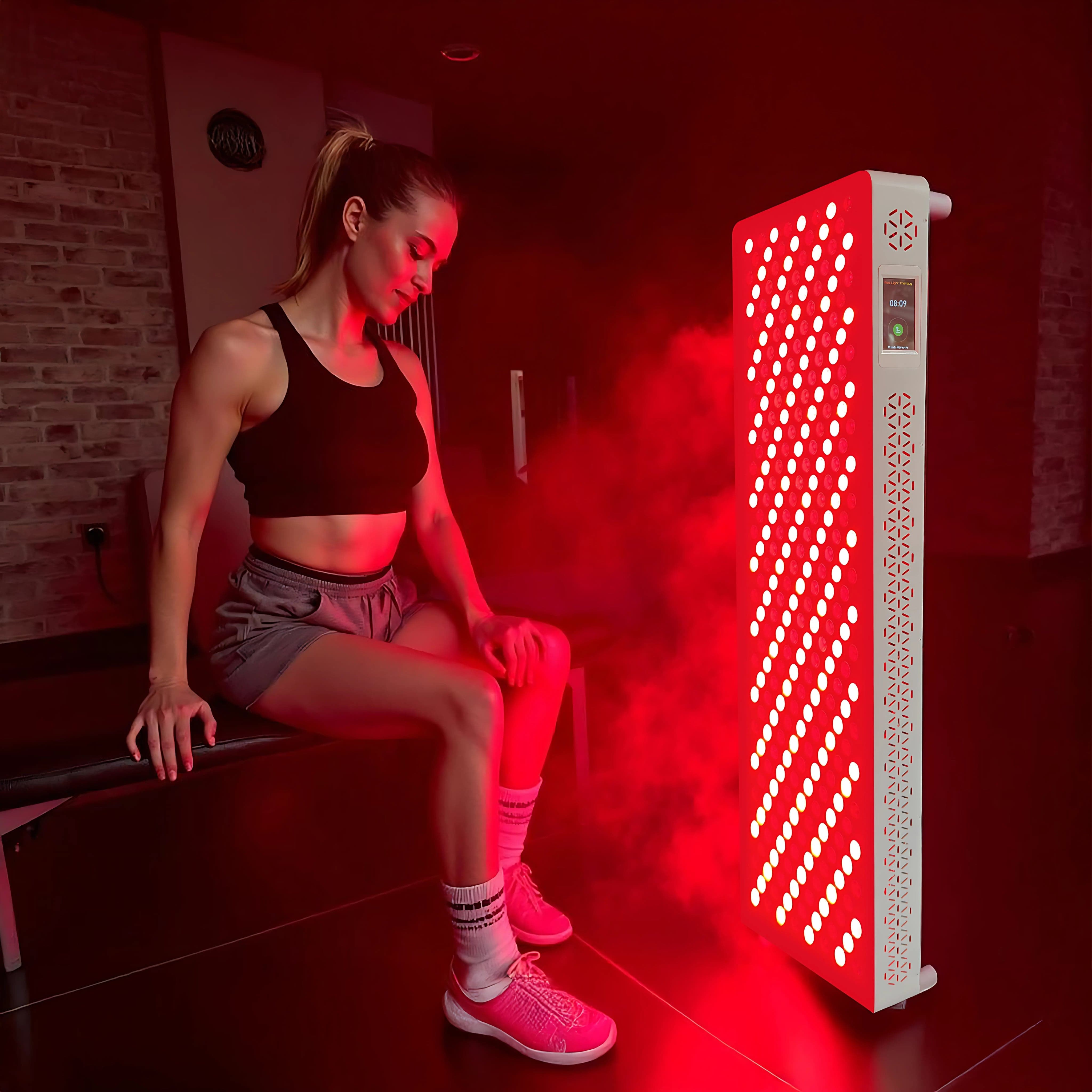 Glow-Red™ Red Light Digital Panel for skin therapy and wellness.